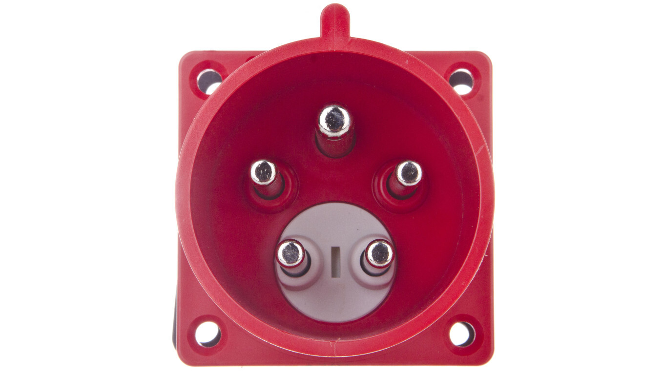 Board plug (phase crossover) 32A 5P 400V red IP44 8625-6 /T2UK