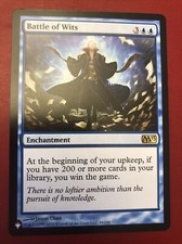 MTG - Battle of Wits - (M13 Core Set 2013 Logo) -The List - NM/MT - Brandy New!