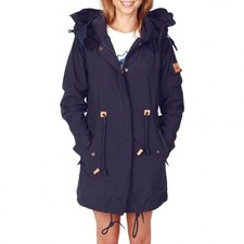 Penfield Women's Hazelton Snorkel Utility Jacket Long Sleeve Blue Size Xs