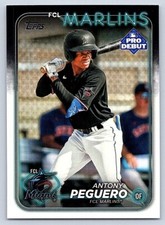 ANTONY PEGUERO  MARLINS   2024 TOPPS PRO DEBUT #PD- 23
