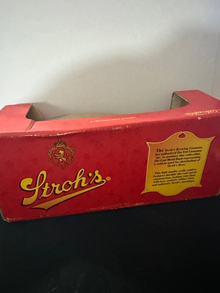 ERTL Stroh’s 1951 GMC 送货卡车压铸银行凯迪拉克 5840 — 第 4/4 张图片