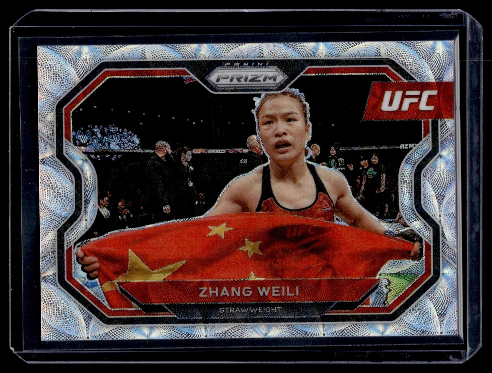 Zhang Weili 2021 Panini Prizm UFC Premium Box Set Scope Card 64/99 #189