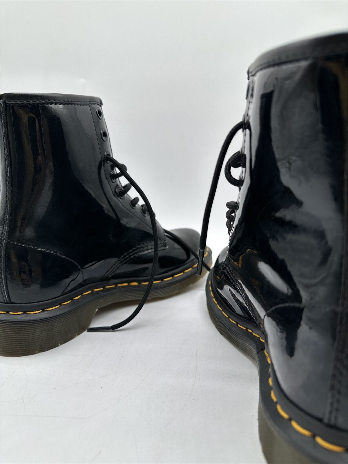 Dr Martens Classic 1460W Black Patent Leather Com… - image 5