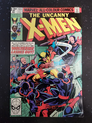 The Uncanny X-Men #133 12P UK Price Variant Raw Comic Wolverine Dark Phoenix Arc