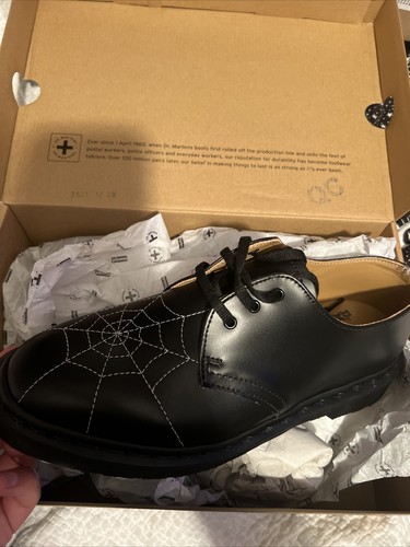 Supreme Dr Martens Spiderweb 3-Eye Size 8