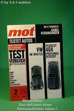 MOT (*G*) 2/64 Peugeot 404 VW 1200 Mid-Size Comparison
