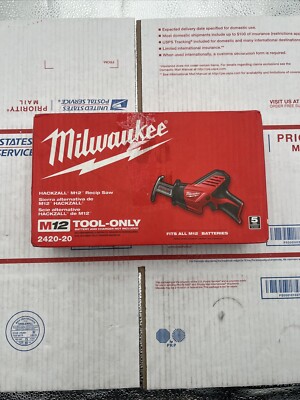 Milwaukee M12 Hackzall 2420-20 Reciprocating Saw (T1-C3)