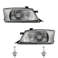 Halogen Scheinwerfer Set H4 FüR Suzuki Baleno SchräGheck Kombi Inkl. Lampen