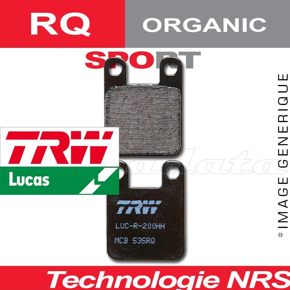 Plaquettes de frein avant TRW MCB 19 RQ suppriment le fading sur votre Ducati 1000