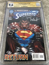 Adventures of Superman 626 CGC 2XSS 9.6 Michael Turner Talent Caldwell 5/04