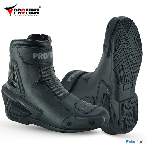 Motorcycle Waterproof Boots Mens Motorbike Riding Racing Short Ankle Boots CE UK