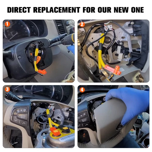 Resorte de reloj con sensor de ángulo nuevo para Toyota Sienna 2011-2018 84307-08020  - Imagen 12 de 12