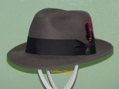 STETSON FREDERICK WOOL FEDORA HAT | eBay