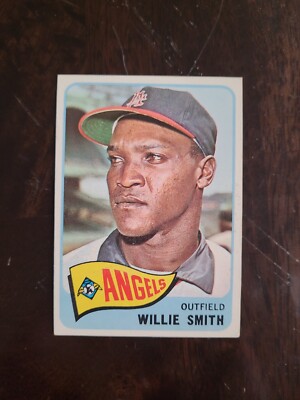 1965 Topps Willie Smith #85 Los Angeles Angels VG/EX