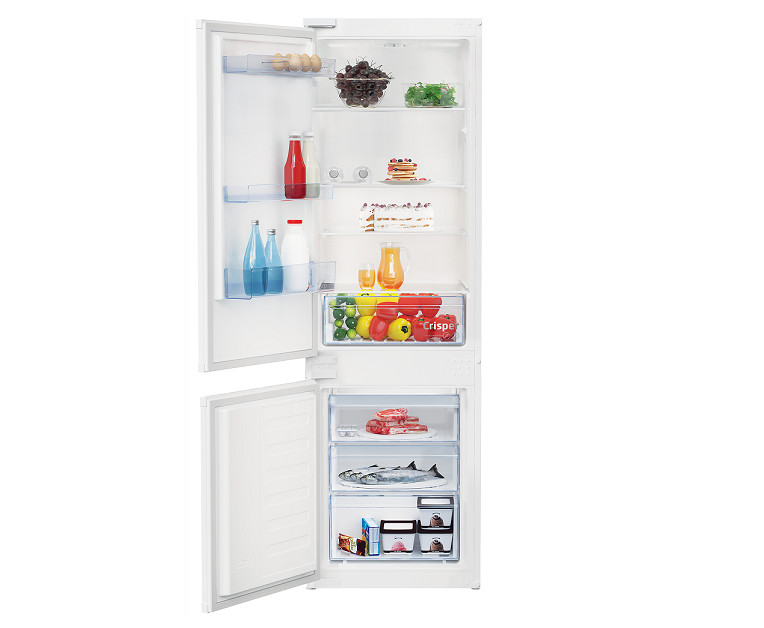 FRIGORIFERO BEKO BCSA285K4SN LH COMBINATO INCASSO 285 L 54 CM INVERTER BIANCO