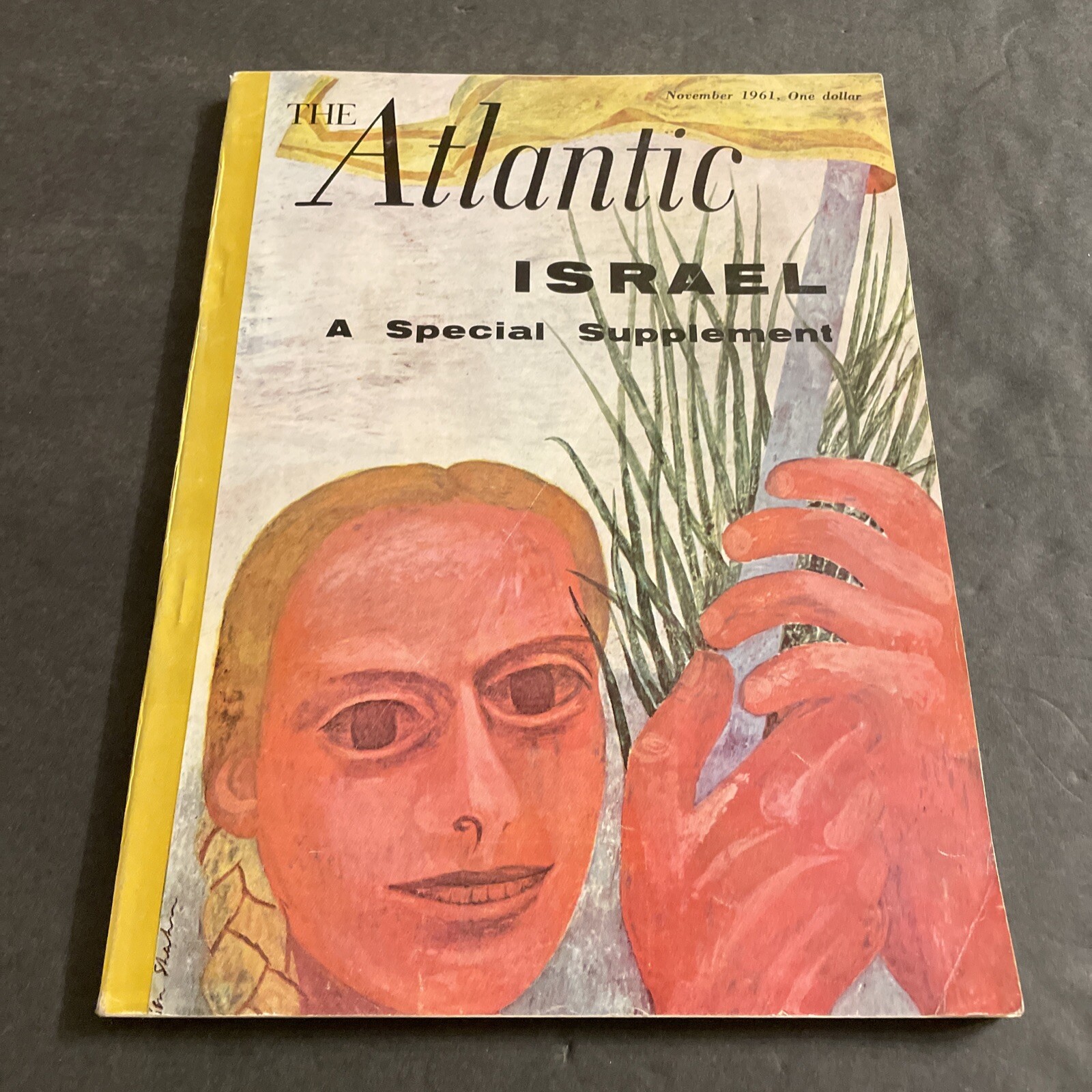 Vintage Magazine: The Atlantic - November 1961 / Israel Special Supplement / KRP