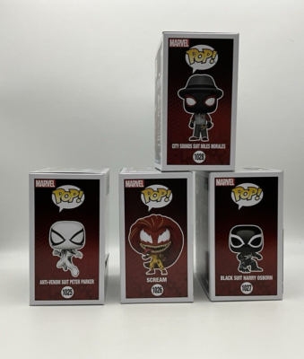 Funko Pop! Marvel Spider-man 2 Gamerverse Set Of 4 Anti Venom
