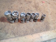 Vintage Snap On 38 Drive Universal Swivel Socket Set 38-34