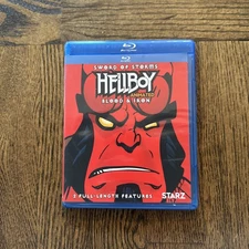 Hellboy Animated Sword of Storms Blood & Iron Blu-ray 2007 Guillermo del Toro