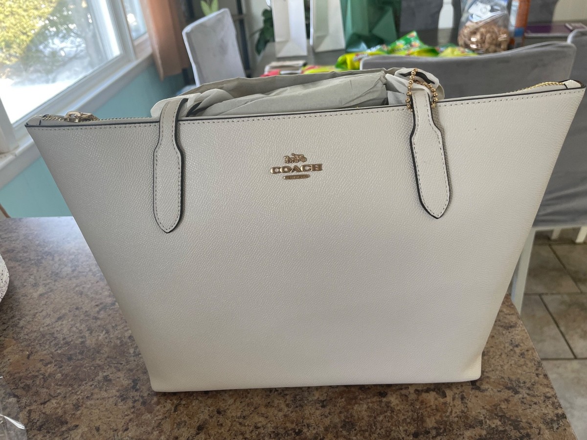 Coach Outline Signature Zip Tote, Large - IMBlack for sale online