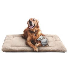Dog Beds Crate Pad for Large Dogs Ultra Soft Dog Crate Bed Washable  Anti-Sl...