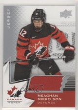 2020-21 Upper Deck Team Canada Juniors Women's WC Jerseys Meaghan Mikkelson 0rh3