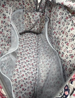 NWT~ Vera Bradley Gramercy Paisley Iconic Weekender Travel Bag W/Trolley Sleeve