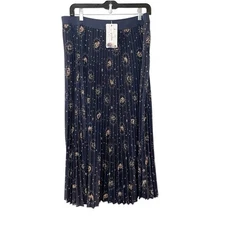 Harry Potter Shein Wizarding World Zodiac Celestial Houses Pleated Midi Skirt 0X