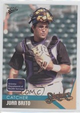2004 MultiAd Sports Tucson Sidewinders Juan Brito #4 fm0