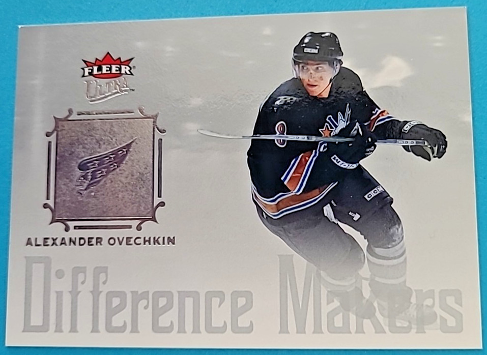 2005-06 Alexander Ovechkin Fleer Ultra Difference Makers #DM9 Rookie RC