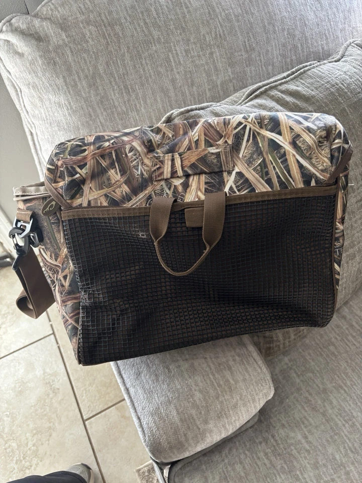 户外战术狩猎盲袋包带光滑拉链和设备存储 — 第 3/3 张图片