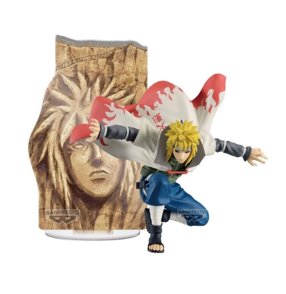 Figurine Naruto Namikaze Minato de 15cm collection Banpresto