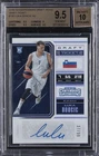 2018-19 CONTENDERS DRAFT PICKS DRAFT TICKET LUKA DONCIC RC /99 BGS 9.5 AUTO 10