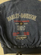 Harley Davidson Denim Jacket Size M
