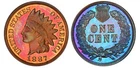 1887 Proof Indian Head Cent Coin - PCGS PR66 RB