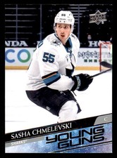2020-21 Upper Deck #718 Sasha Chmelevski Young Guns RC
