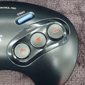 SEGA Mega Drive Console HAA-2510 Genesis MD Controller w/Box Working Tested Used