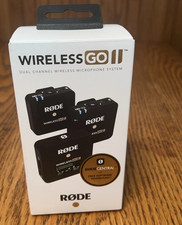 Rode Wireless GO II Dual Channel Digital Wireless Microphone System- Brand New