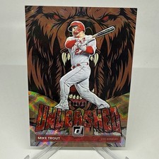 2022 Panini Donruss - Unleashed Mike Trout #UL-3 /999