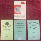 Lot Of 4 Locomotive Steam Generating Manuals from Great Northern RR — photo 1