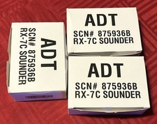3 Honeywell ADT SCN 875936 RX7 Indoor Sounder Siren B347 Lot Of 3