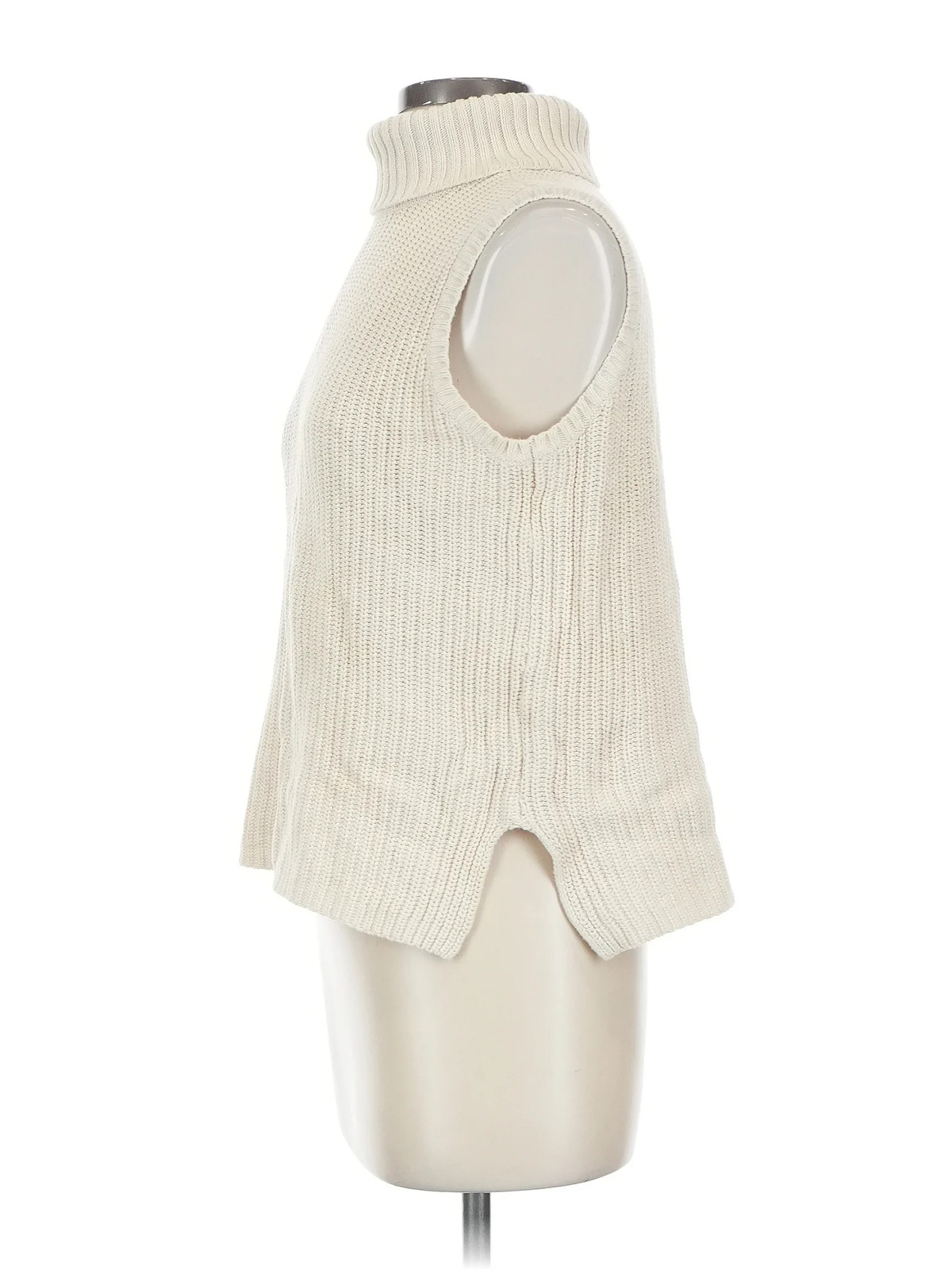 Eight Eight Eight Women Ivory Sweater Vest S - image 4