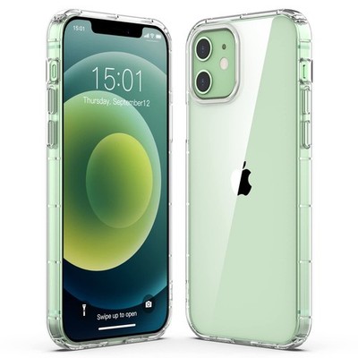 Compatible for iPhone 12 Case Clear Slim iPhone 12 Pro Case Anti-Yellow 
