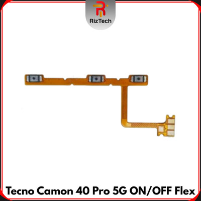 Für Tecno Camon 40 Pro 5G Ersatz EIN/AUS Power Lautstärketaste Flex - UK Lager