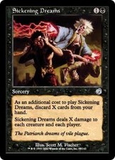 Magic MTG - Sickening Dreams - Tourment - MINT/NMINT - EN