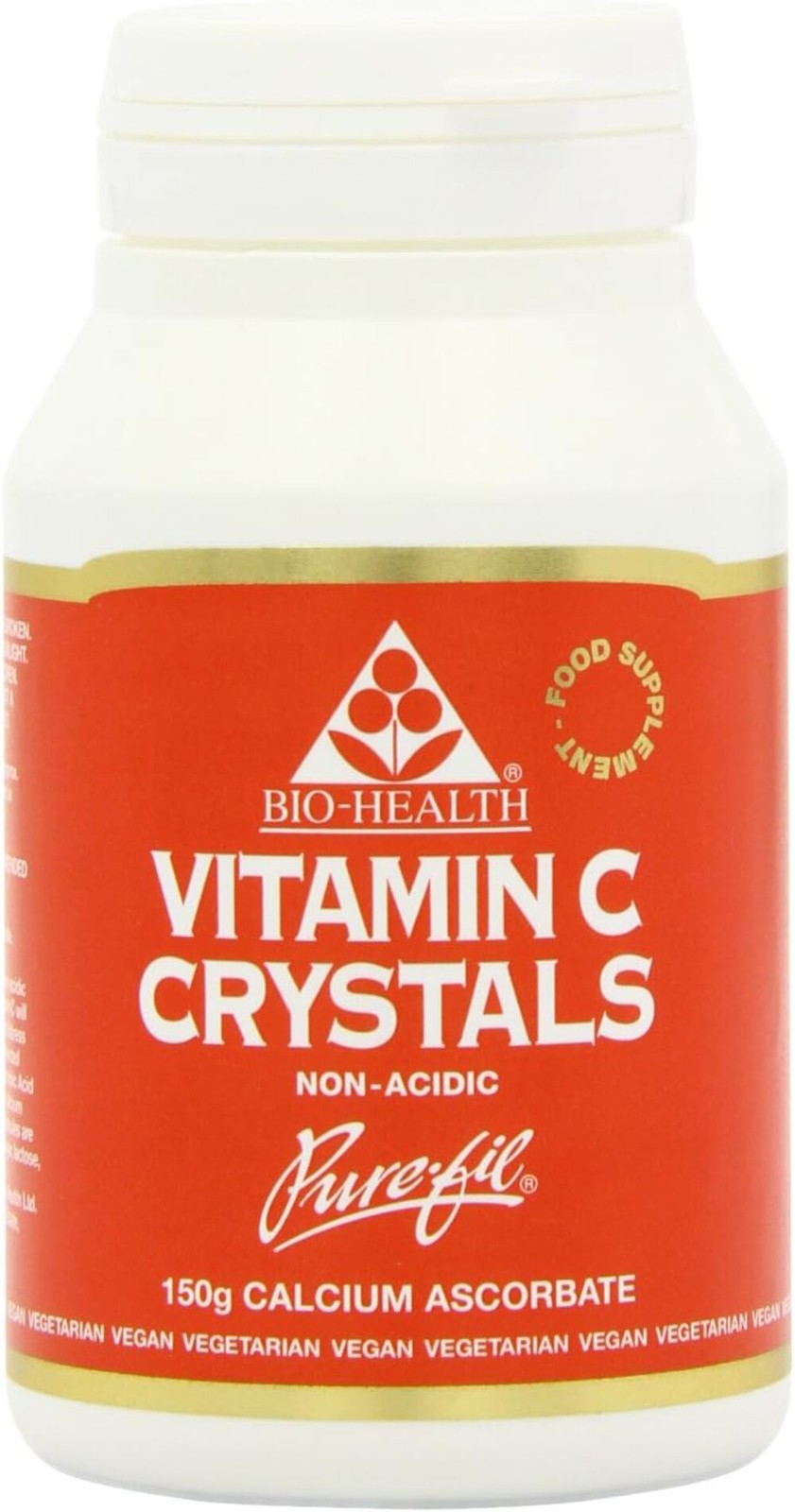 Bio-Health Vitamin C Calcium Ascorbate Crystals - 150g