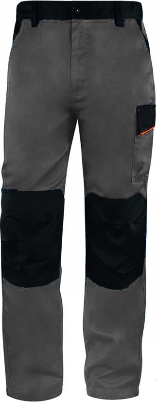 PANTALONI DELTAPLUS PANOSTYLE M1PA2 GREY/ORANGE TG. XL