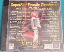 Barbara Streisand Etta James Midler Karaoke CDG Forever Hits Female Standards