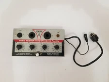 SENCORE TM116 VACUUM TUBE TESTER Modernizing Panel Instructions Tube Chart