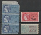 NEW FRANCE TAX STAMPS*